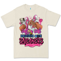Bone Just a girl obsessed with sneakers Premium Tee - RanaPortraitStore