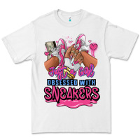 White Just a girl obsessed with sneakers Premium Tee - RanaPortraitStore