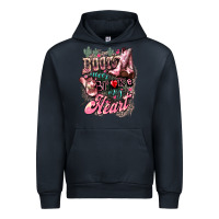Navy Boots never broke my heart Urban Hoodie - HowdyJamesFarm