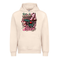 Sandshell Boots never broke my heart Urban Hoodie - HowdyJamesFarm
