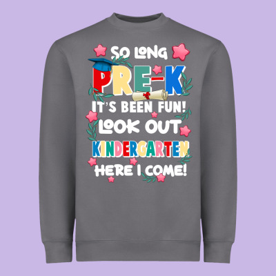 So Long Pre K Heavyweight Sweatshirt Designed By Jahusdesignshop