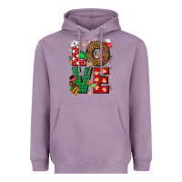 Lavender Love Nurse Christmas Heavyweight Hoodie - NancyCooperArtShop