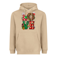 Mushroom Love Nurse Christmas Heavyweight Hoodie - NancyCooperArtShop