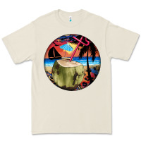 Bone coconut drink colorful leopard Premium Tee - BarkalooDesign