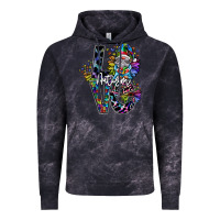 Cloud Black love autism Vintage Hoodie - SublimationCraftShop