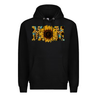 Black Leopard Sunflower Gemstone Mom Premium Hoodie - Bettercallsaul