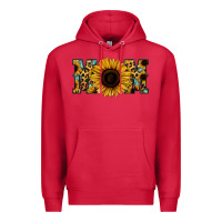 Cardinal Leopard Sunflower Gemstone Mom Premium Hoodie - Bettercallsaul
