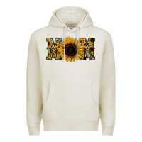 Oatmeal Heather Leopard Sunflower Gemstone Mom Premium Hoodie - Bettercallsaul