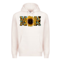 Pale Pink Leopard Sunflower Gemstone Mom Premium Hoodie - Bettercallsaul