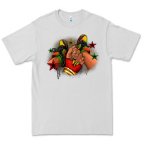 Dove Grey Juneteenth black girl sneakers Premium Tee - RanaPortraitStore