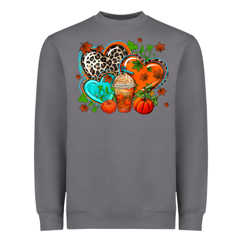 Western Leopard  Fall   Hearts Heavyweight Sweatshirt by AdoDesignShop | Teevron
