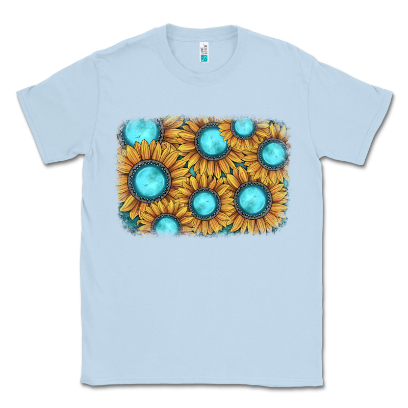 Sunflower Gemstone Background Classic Tee by JahusDesignShop | Teevron