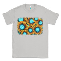 Moon Dust sunflower gemstone background Classic Tee - JahusDesignShop