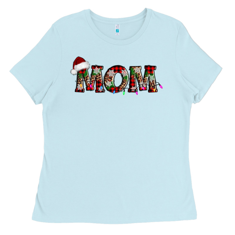 Christmas Mom Ladies Tee by AdoDesignShop | Teevron