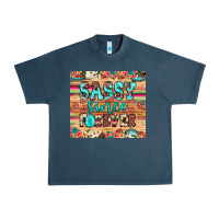 Midnight Navy sassy since forever Urban Heavy Tee - JahusDesignShop