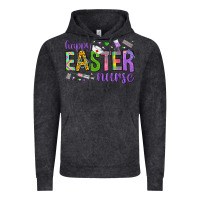 Vintage Black happy easter nurse Vintage Hoodie - Neo Western