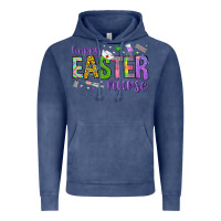 Vintage Denim happy easter nurse Vintage Hoodie - Neo Western