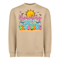 Mushroom beaching not teaching black back Heavyweight Sweatshirt - JahusDesignShop