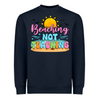 Navy beaching not teaching black back Heavyweight Sweatshirt - JahusDesignShop