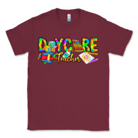 Burgundy daycare teacher Classic Tee - CowhideDigitalArt
