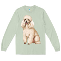 Matcha standart poodle Long Sleeve Tee - Artiststas