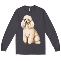 Smoke standart poodle Long Sleeve Tee - Artiststas