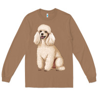 Toasted Coconut standart poodle Long Sleeve Tee - Artiststas
