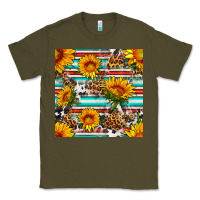 Army Green serape leopard seamless pattern Classic Tee - BundleAndBundleShop
