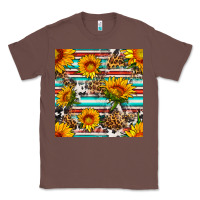Chestnut serape leopard seamless pattern Classic Tee - BundleAndBundleShop