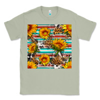 Matcha serape leopard seamless pattern Classic Tee - BundleAndBundleShop
