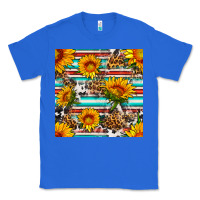 True Royal serape leopard seamless pattern Classic Tee - BundleAndBundleShop