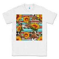 White serape leopard seamless pattern Classic Tee - BundleAndBundleShop