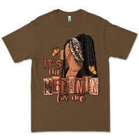 Cacao It's the melanin for me Premium Tee - RanaPortraitStore