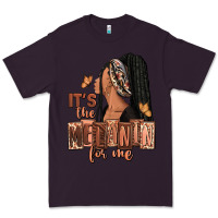 Plum It's the melanin for me Premium Tee - RanaPortraitStore