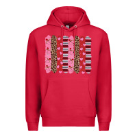Cardinal valentine's day brushstrokes Premium Hoodie - RanaPortraitStore