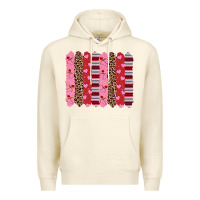 Sandshell valentine's day brushstrokes Premium Hoodie - RanaPortraitStore