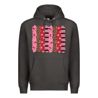 Smoke valentine's day brushstrokes Premium Hoodie - RanaPortraitStore