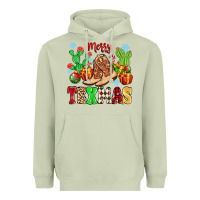 Matcha Merry Texmas Heavyweight Hoodie - MaliasSmallBusiness