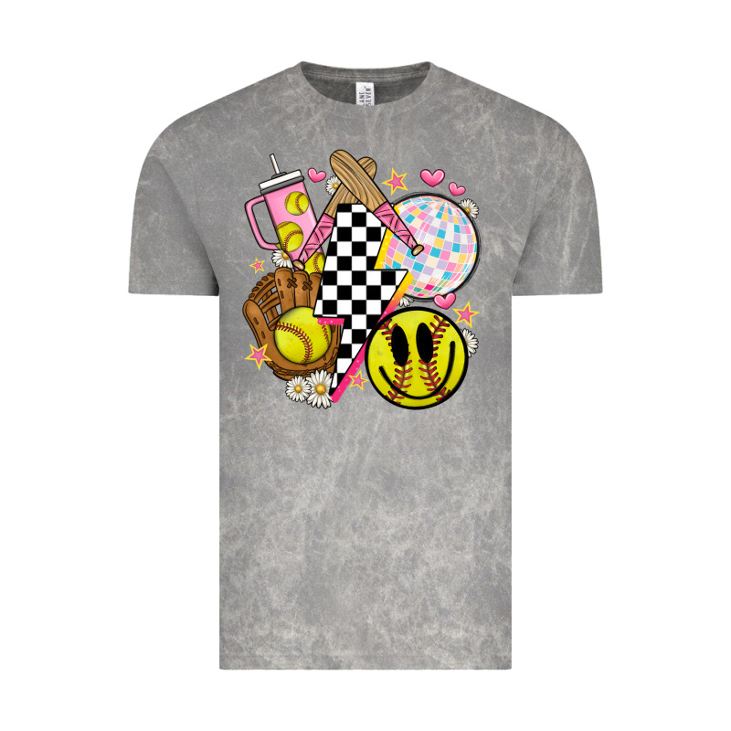 Retro Softball Vintage Tee by JahusDesignShop | Teevron