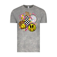 Cloud Rock retro softball Vintage Tee - JahusDesignShop
