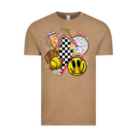 Vintage Coffee retro softball Vintage Tee - JahusDesignShop