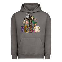 Pigment Tornado He is risen Easter Day Urban Hoodie - HowdyJamesFarm