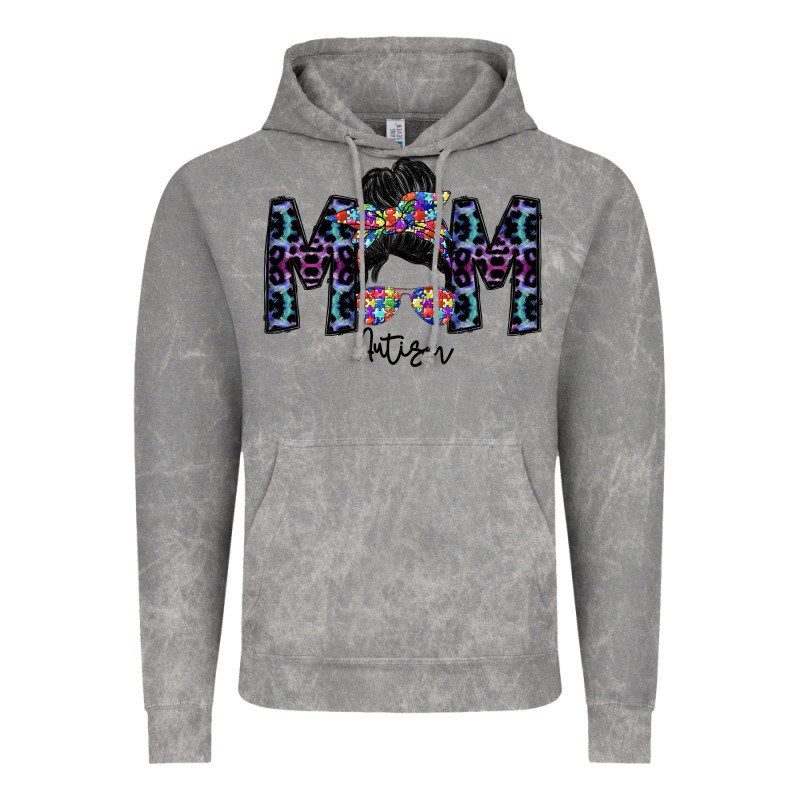 Mom Autism Vintage Hoodie by SublimationCraftShop | Teevron