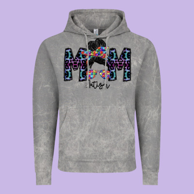 Mom Autism Vintage Hoodie Designed By Sublimationcraftshop