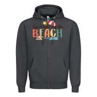 Smoke life is better at the beach Zipper Hoodie - MaliasSmallBusiness