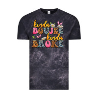 Cloud Black kinda boujee kinda broke Vintage Tee - JahusDesignShop