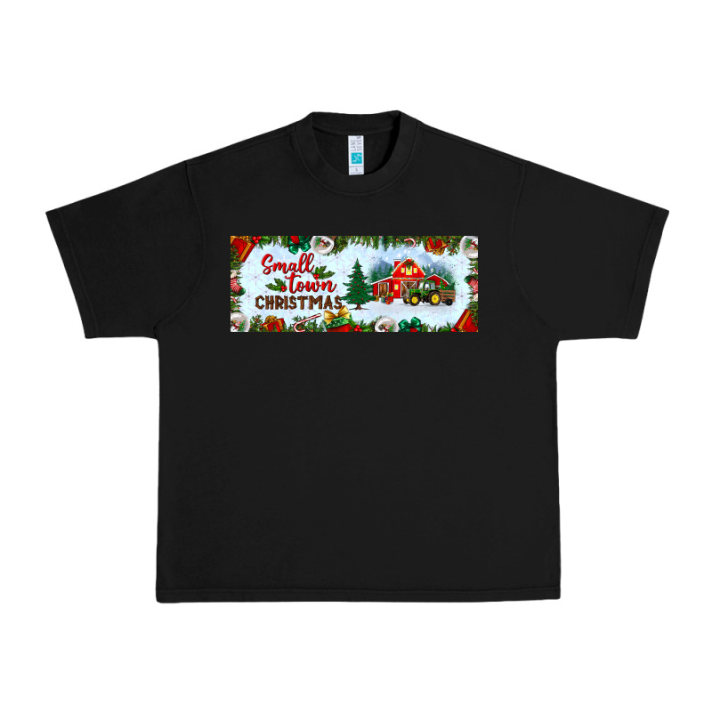 Small Town Christmas Urban Heavy Tee by BundleAndBundleShop | Teevron