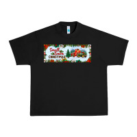 Black small town christmas Urban Heavy Tee - BundleAndBundleShop