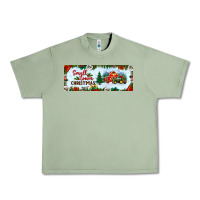 Oil Green small town christmas Urban Heavy Tee - BundleAndBundleShop