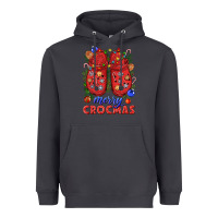 Smoke Merry crocmas Heavyweight Hoodie - NancyCooperArtShop